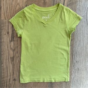 NEW PEEK Girls V-neck Tee